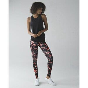 Lululemon Wunder Under Pant (Hi-Rise) Paint Storm Espresso Multi Size 6 EUC